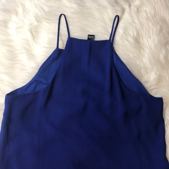 Cobalt blue shift dress - Picture 3 of 3